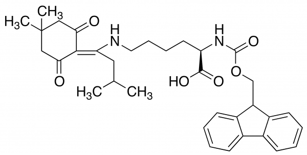 Fmoc-d-lys(ivdde)-oh Chemical Structure