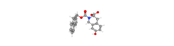 Fmoc-7-hydroxy-(s)-1,2,3,4-tetrahydroisoquinoline-3-carboxylic acid Chemische Struktur