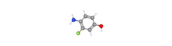 2-Fluoro-4-hydroxyaniline hydrochloride 化学構造