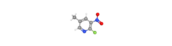 2-Fluoro-5-methyl-3-nitropyridine Chemical Structure