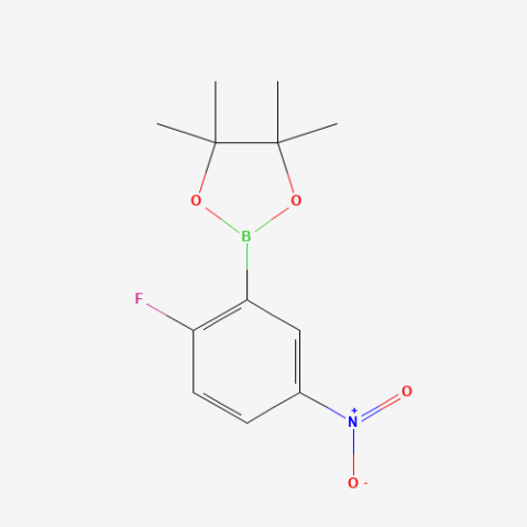 2-Fluoro-5-nitrophenylboronic acid pinacol ester التركيب الكيميائي