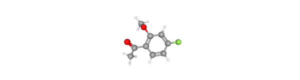 4'-Fluoro-2'-methoxyacetophenone Chemical Structure