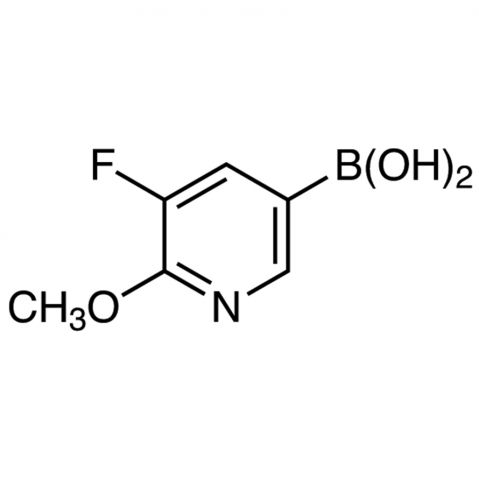 3-Fluoro-2-methoxypyridine-5-boronic acid(contains varying amounts of Anhydride) Chemische Struktur