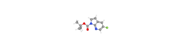 5-Fluoro-pyrrolo[2,3-b]pyridine-1-carboxylic acid tert-butyl ester Chemical Structure