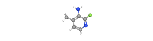 2-Fluoro-4-methylpyridin-3-amine 化学構造