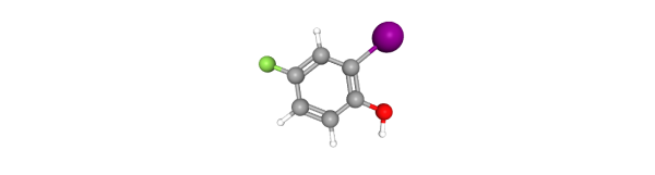 4-Fluoro-2-iodophenol التركيب الكيميائي