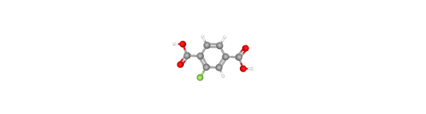 2-Fluoroterephthalic acid 化学構造