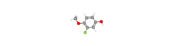 3-Fluoro-4-methoxyphenol Chemical Structure