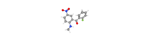 (2-Fluorophenyl)(2-(methylamino)-5-nitrophenyl)methanone التركيب الكيميائي