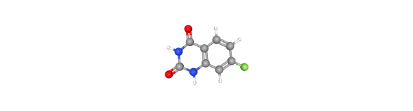 7-Fluoroquinazoline-2,4(1H,3H)-dione 化学構造