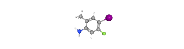 5-fluoro-4-iodo-2-methylaniline التركيب الكيميائي