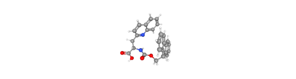 Fmoc-3-(2-quinolyl)-DL-Ala-OH 化学構造