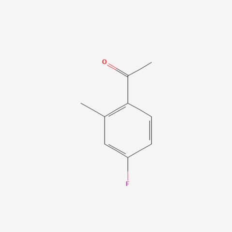 4′-Fluoro-2′-methylacetophenone Chemical Structure