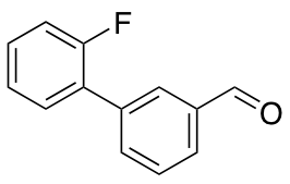 2′-Fluorobiphenyl-3-carbaldehyde Chemical Structure