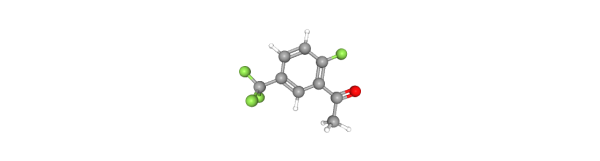 2′-Fluoro-5′-(trifluoromethyl)acetophenone Chemical Structure