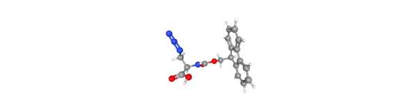 Fmoc-D-Dap(N3)-OH Chemical Structure