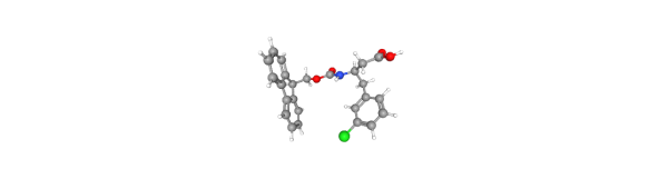 Fmoc-3-chloro-D-beta-homophenylalanine Chemical Structure