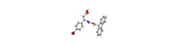 Fmoc-(R)-3-amino-3-(4-bromophenyl)propionic acid التركيب الكيميائي