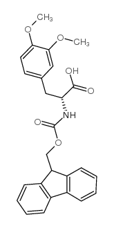 Fmoc-3,4-dimethoxy-D-phenylalanine Chemical Structure