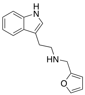 Furan-2-ylmethyl-[2-(1H-indol-3-yl)-ethyl]-amine Chemische Struktur