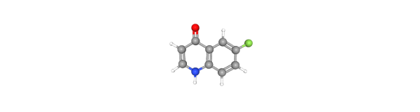 6-Fluoro-4-quinolinol Chemische Struktur