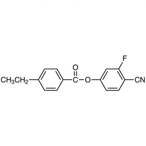 3-Fluoro-4-cyanophenyl 4-ethylbenzoate Chemical Structure