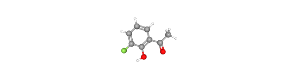 3′-Fluoro-2′-hydroxyacetophenone 化学構造