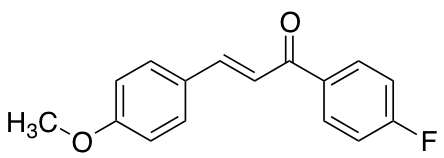 4′-Fluoro-4-methoxychalcone Chemical Structure