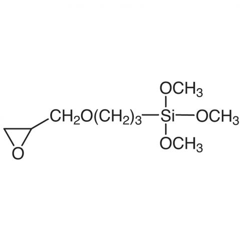 3-Glycidyloxypropyltrimethoxysilane 化学構造