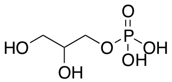 Glycerophosphoric acid Chemical Structure