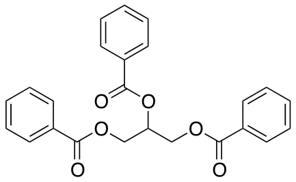 Glyceryl tribenzoate Chemical Structure