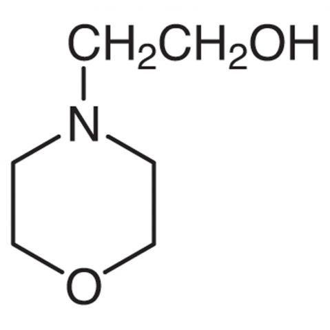 4-(2-Hydroxyethyl)morpholine Chemical Structure