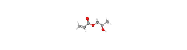 2-Hydroxypropyl acrylate 化学構造