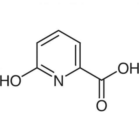 6-Hydroxy-2-pyridinecarboxylic Acid Chemical Structure