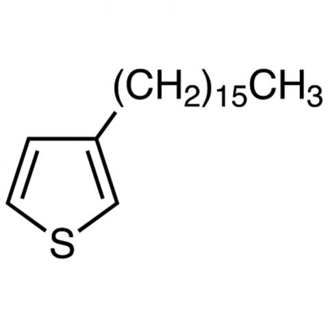 3-n-Hexadecylthiophene Chemische Struktur