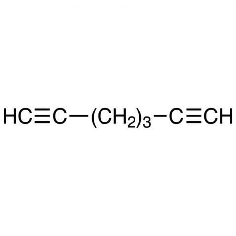 1,6-Heptadiyne 化学構造