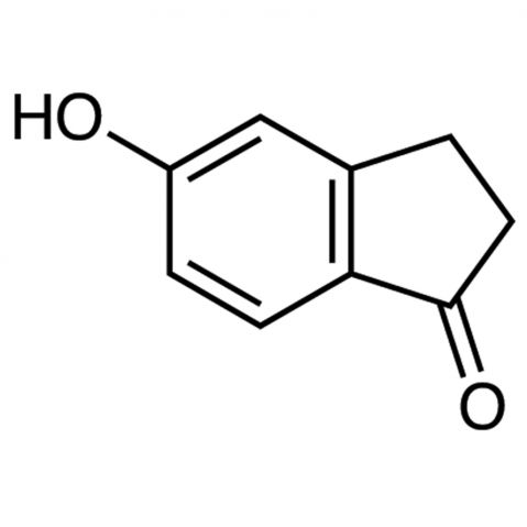 5-Hydroxy-1-indanone Chemical Structure