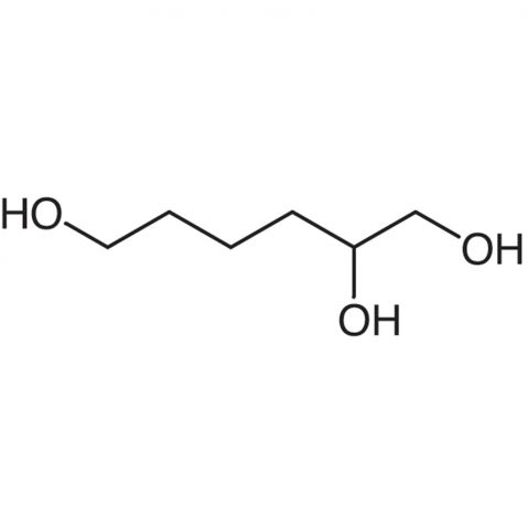 1,2,6-Hexanetriol Chemical Structure