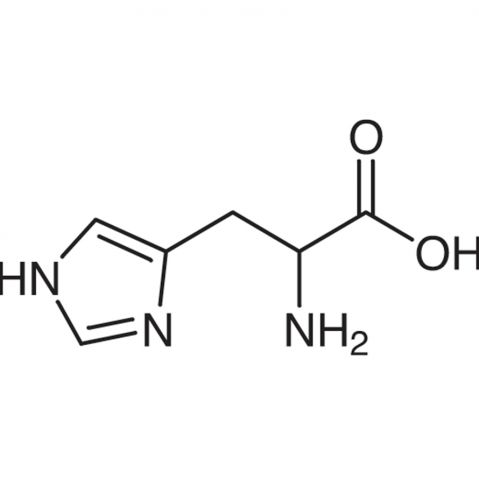 DL-Histidine Chemical Structure