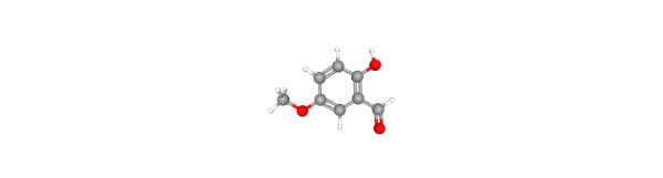 2-Hydroxy-5-methoxybenzaldehyde Chemische Struktur