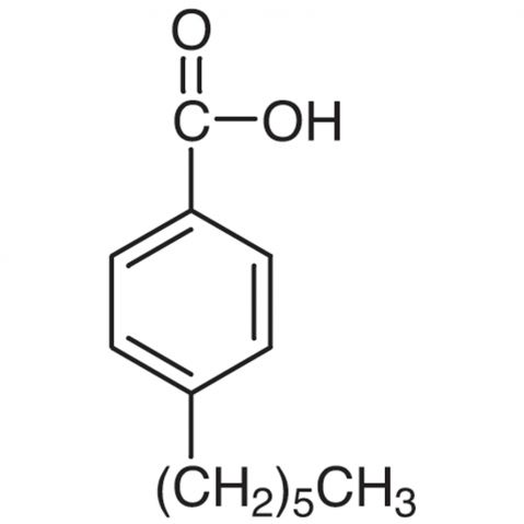 4-Hexylbenzoic acid Chemical Structure