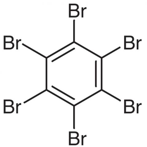 Hexabromobenzene Chemical Structure