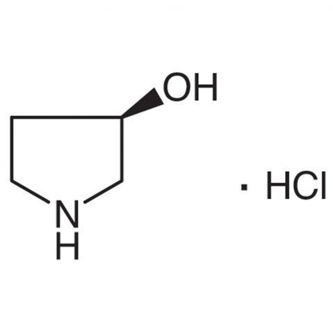 (R)-3-Hydroxypyrrolidine hydrochloride 化学構造