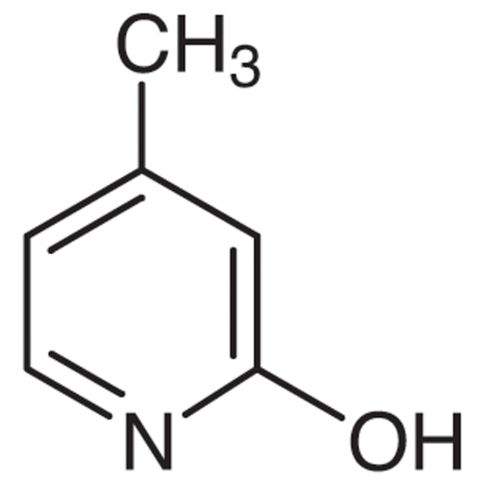 2-Hydroxy-4-methylpyridine Chemical Structure