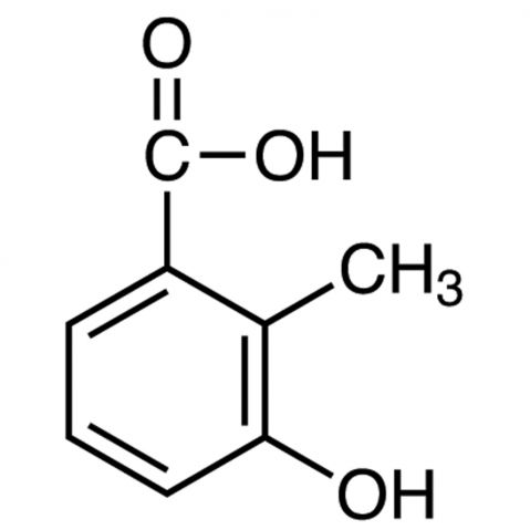 3-Hydroxy-2-methylbenzoic acid Chemical Structure