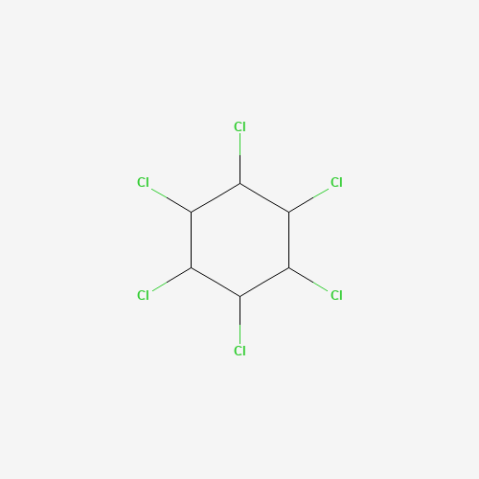 δ-HCH Chemische Struktur