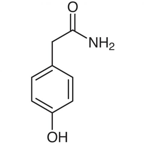 4-Hydroxyphenylacetamide التركيب الكيميائي