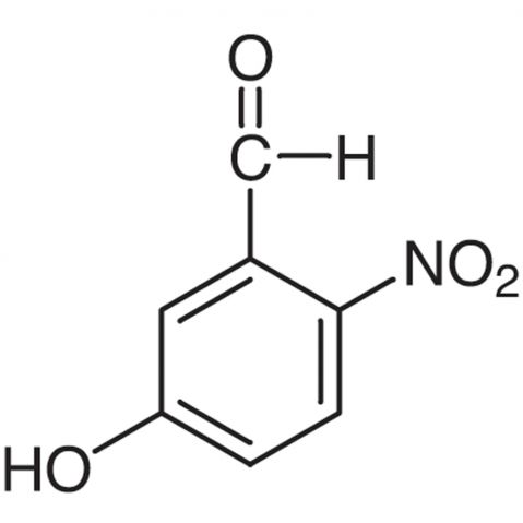 5-Hydroxy-2-nitrobenzaldehyde التركيب الكيميائي