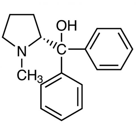 (R)-(-)-2-[Hydroxy(diphenyl)methyl]-1-methylpyrrolidine التركيب الكيميائي