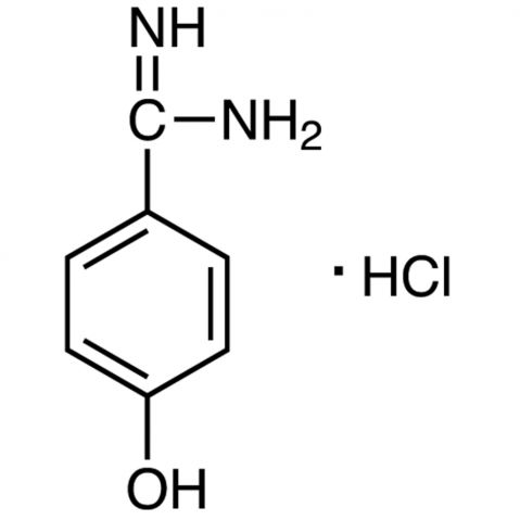 4-Hydroxybenzamidine Hydrochloride Chemical Structure